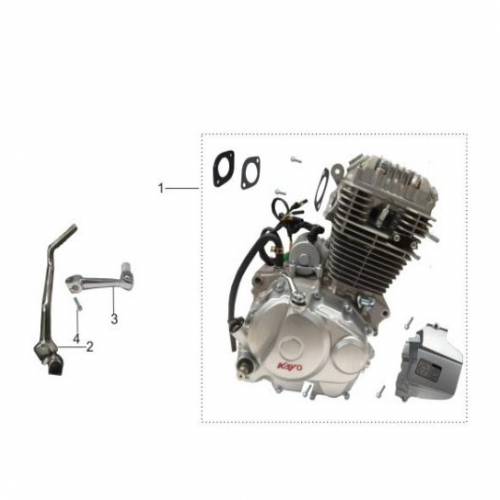 Motor für Kayo K2 250cc M1821